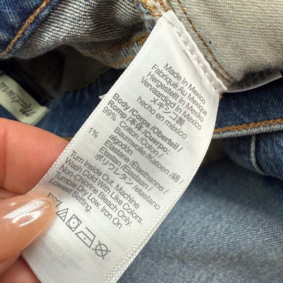 Madewell The Perfect Vintage Jean Kepler Blue Wash Size 32 NWT Classic Preppy - Picture 15 of 16
